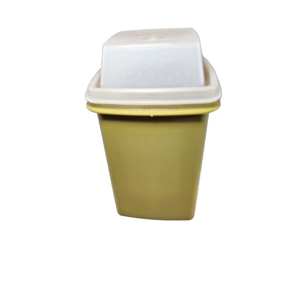 Vintage Tupperware 1330-6 Pickle Keeper Pick-A-Deli Olive Green - 3 Pieces - Picture 9 of 14